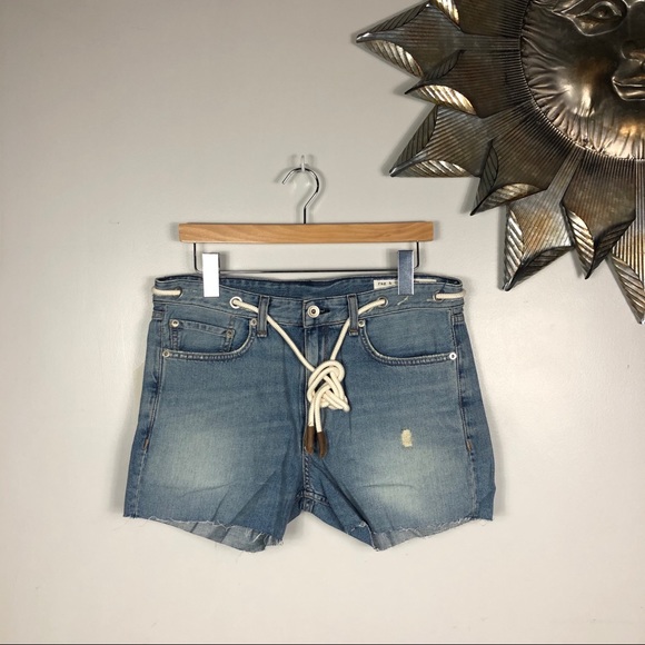 Rag & bone NEW YORK rocklyn short waist 28 - Picture 3 of 11